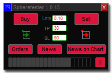 SphereTester Main Panel